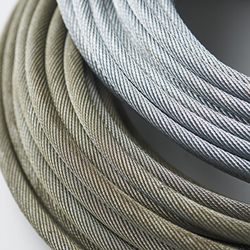 Non-rotating steel wire rope